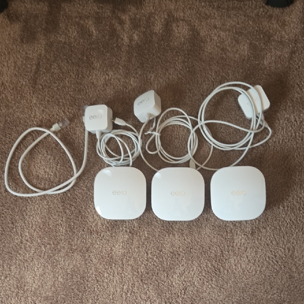 eero White Mesh Wi‑Fi 5 System - Triple Pack